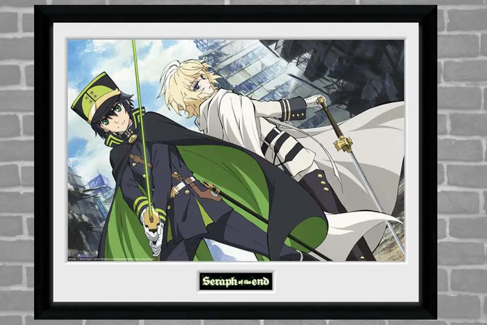 Figurine seraph of the end sword print